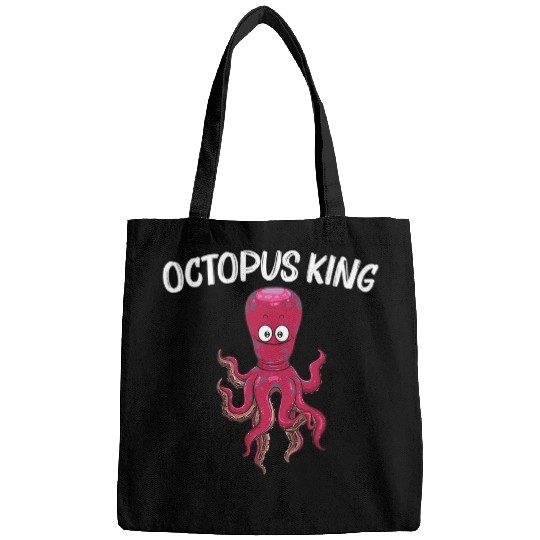 Octopuss Lover Cool Octopuss For Men Dad Sea Life Ocean Biology Cephalopod Bags