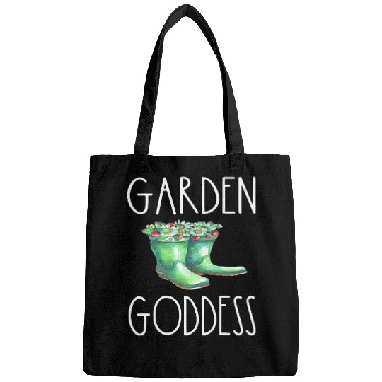 Funny Garden Goddess Flower Gardening Vegetable Gardener Bags