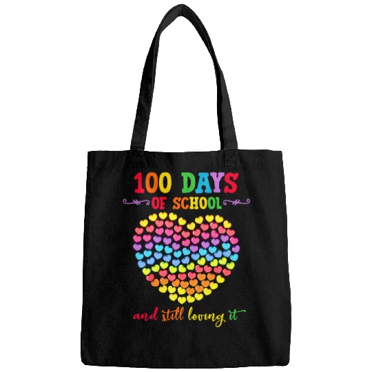 Teacher Job 100 Days Of School Celebrate 100th Day Of School Boys Girls Bags