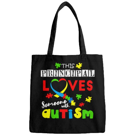 Autism Principal Special Puzzle April Love Neurodiverse Bags