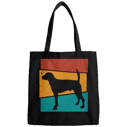 Retro English Foxhound I Foxhound Art I English Foxhound Bags