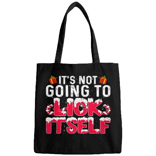 Its Not Going to Lick Itself Adult Funny Christmas 116 Bags
