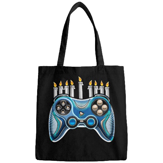 Video Game Controller Hanukkah Menorah Candles Boys 32 Bags