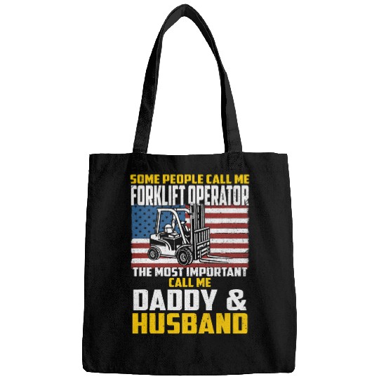 Forklift Operator Das Husband Driver Fork Around Bags