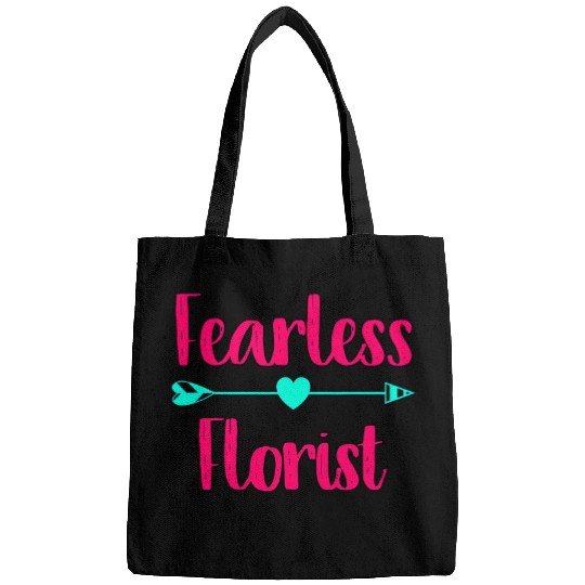 Fearless Florist Botanical Amateur Gardener Quote Bags