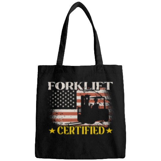 Certified Forklift Operator Forklift Driver 2 Bags
