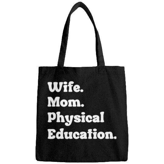 Physical Education PE Teacher Phys Ed Student Graduation 3 Bags