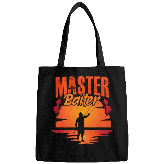 Fishing Master Baiter Fishing Rod Angler Fisher Fish Fisherman Fisher Bags