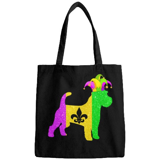 Dog Jack Russell Terrier Dog Lover Mardi Gras carnivals Party Bags