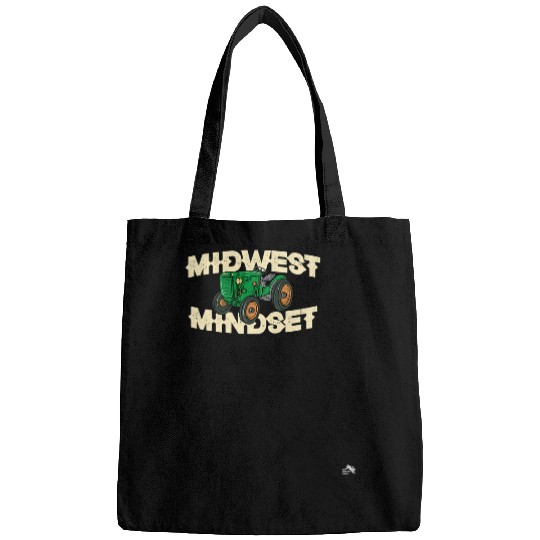 Tractor driving Midwest Mindset Tractor Farm Bags