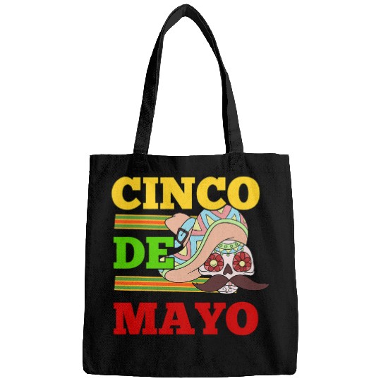 Skeletons Skulls Sugar Skull Calavera Mexican Fiesta Mexico Cinco De Mayo Skull Bags