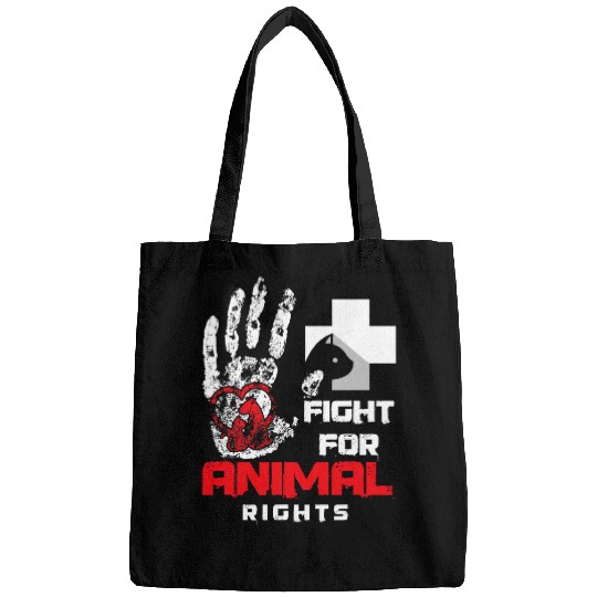 Fight For Animal Rights Activist Rescuer Foster Parent Vet Bags