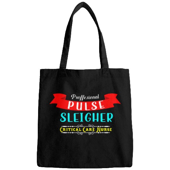 Pulse Sleigher Christmas Cardiologist or Critical Care nurses Bags
