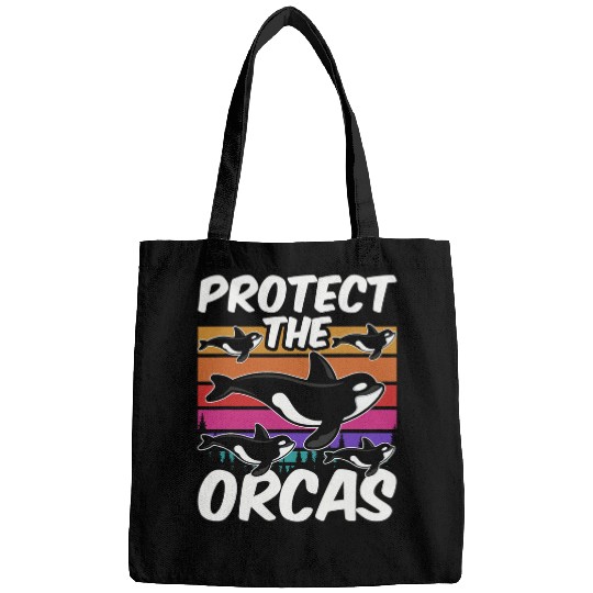 Whales Protect The Orcas Whale Sea Orca Bags