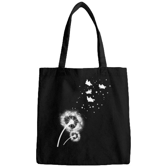 Cute Skydiver Dandelion Parachutist Flower Skydiving Coach Bags