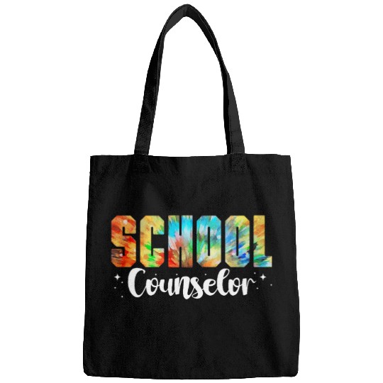 School Counselor Tie Dye Student Counseling Back To School Bags