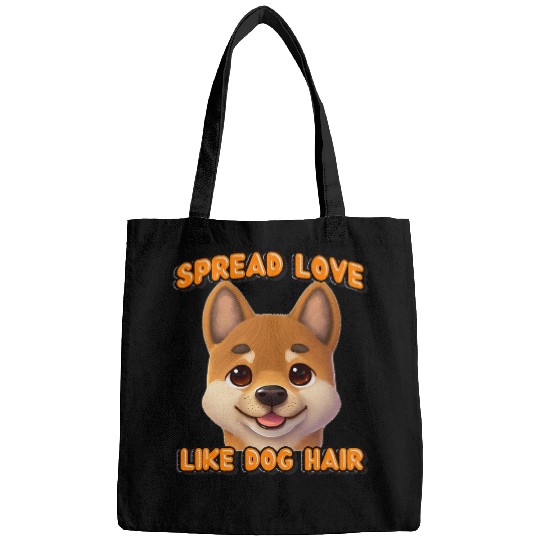 Dog Shiba Inu Spread Love Like Dog Hair Japan Animal Shiba Inu Bags