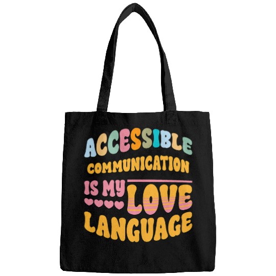 AAC SLP Speech Pathologist Therapy Accessible Communication 1 Bags