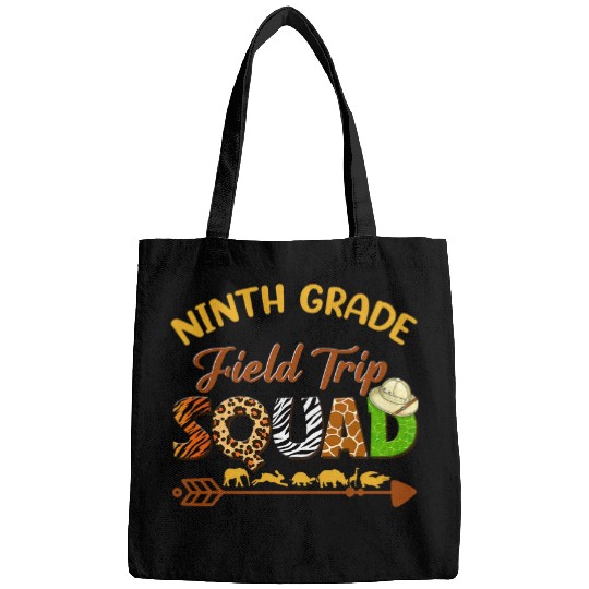 Ninth Grade Students School Zoo Field Trip Squad Matching Bags