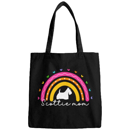 Dog Scottish Terrier Womens Scottish Terrier Mom For Women Cute Scotty Scottie Dog Mom 3 Bags