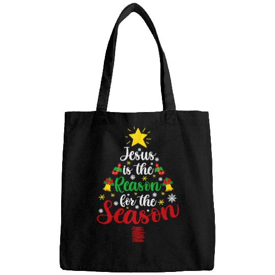 Christian Jesus Christ Christian Jesus Is The Reason For The Season 324 Bible Verse Christ Bags