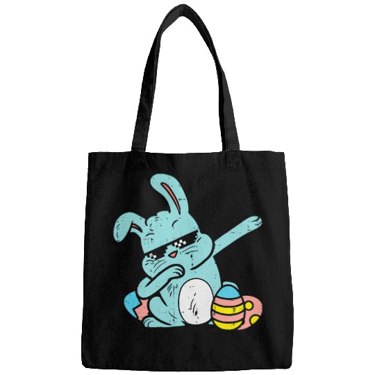 Rabbits Dabbings Bunny Rabbit Egg Hunt Easter Dab Dance Boys Kids Bags