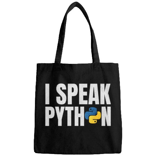 Python Programmer Code SciPy NumPy Geek Nerd Developer Bags