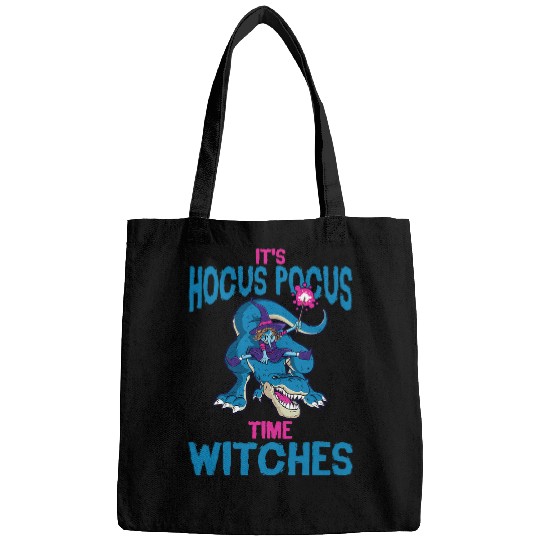 It s Hocus Pocus Time Witches Witchcraft Halloween Costume Bags