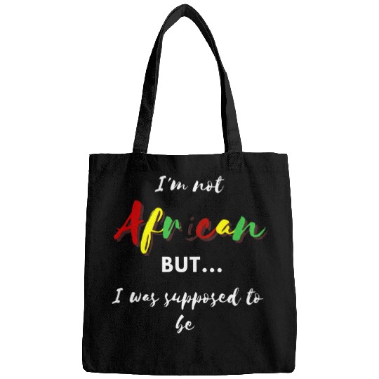 Black History Black Excellence Tees Novelty Bags