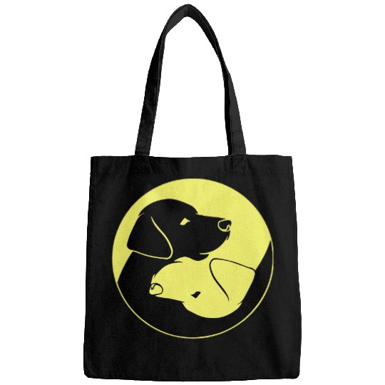 Labrador Lab Dog Gift For Men Women Cool Yellow And Black Lab Bags