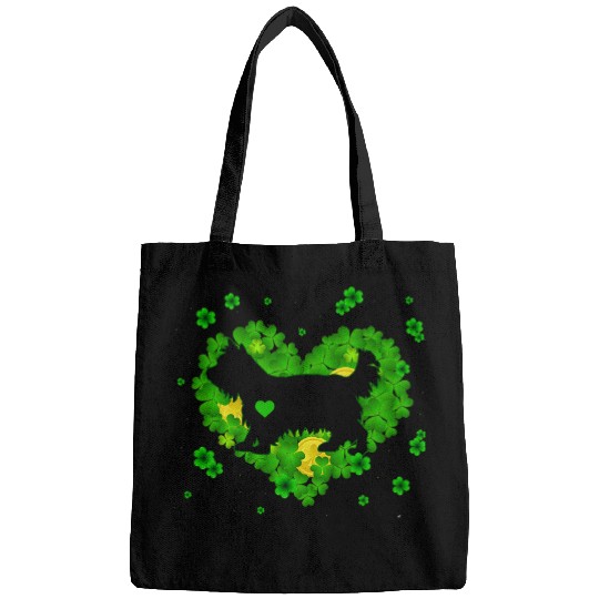 Yorkshire Terrier Irish Shamrock St Patrick Day Dog Lover Yorkie Bags