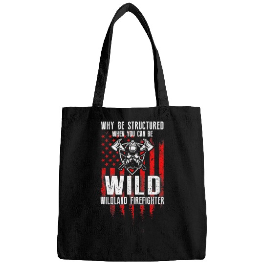 Fireman Firefighter Wild Wildland US Firefighter 61 Firemen Bags