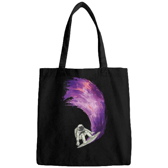Surf Life Space Surfer Hang Loose Funny Surfing Design Great Surfer Bags