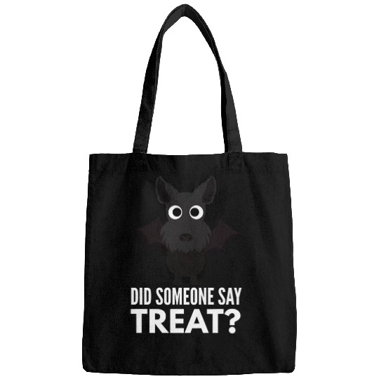 Scottie Dog Halloween Did Someone Say Treat Bags