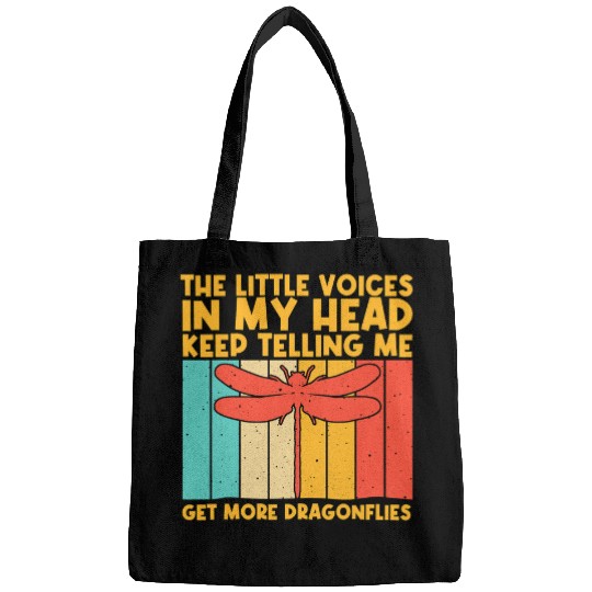 vintages Dragon Fly Art For Men Women Dragonfly Insect Lover 2 Bags