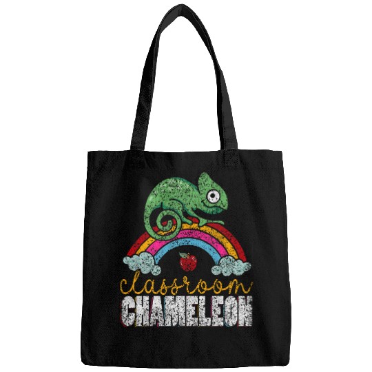 Classroom Chameleon Back To School Class Substitute Teacher Bags