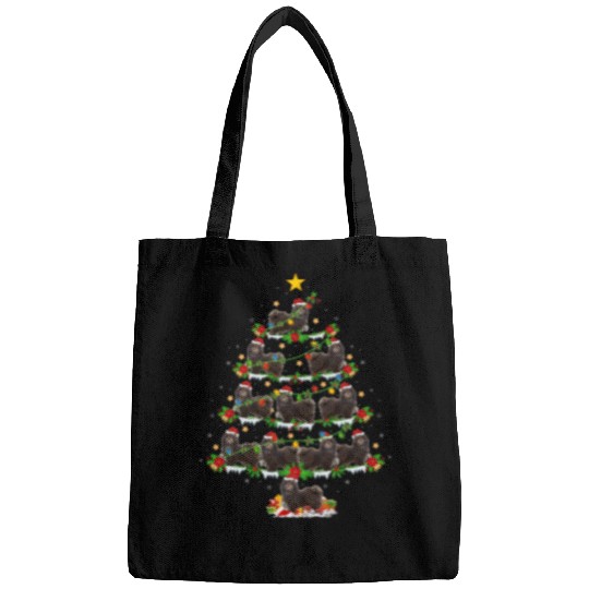 Dog Havanese Lover xmass Lights Havanese Christmas Tree Bags