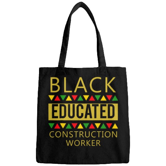 Black Educated Construction Worker Bags