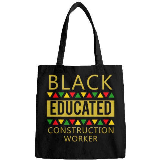 Black Educated Construction Worker Bags
