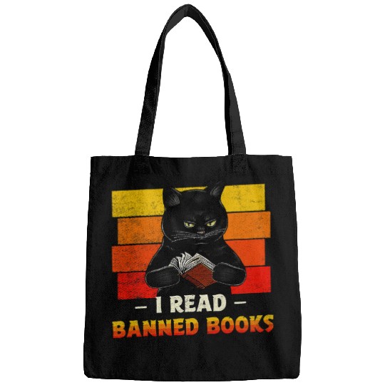 Reading Book I Read Banned Books Week Librarian Freadom Reader Nerd Men 2 Reader Bags