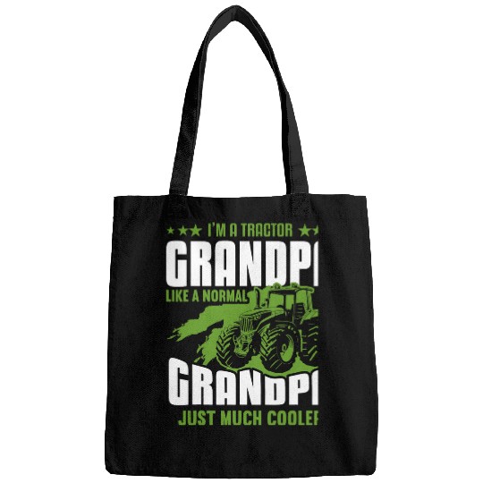 Tractor driving Mens Funny Agriculture Farming Quote For A Tractor Farmer Grandpa 2 Bags