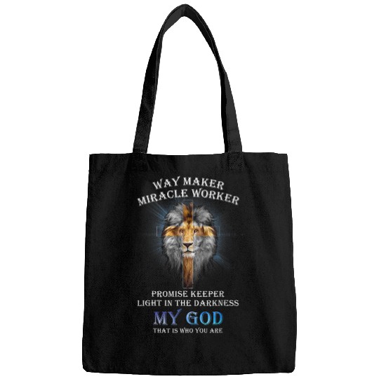 Way Maker Miracle Worker Promise Keeper Light In Darkness Bags