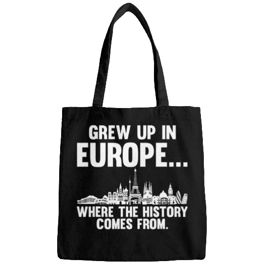 Europe Historian Joke for History Teacher and History Buff 1 Bags