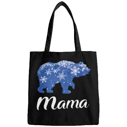 Funny Bear Christmas Mama Bear 458 forest Cute Bears Bags