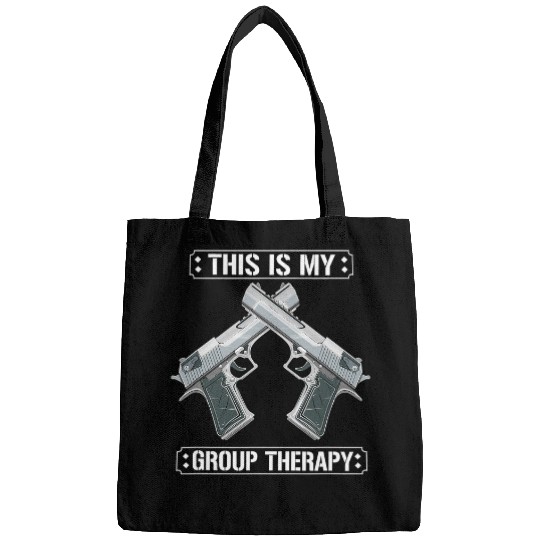 This Is My Group Therapy Funny guns Range Bags