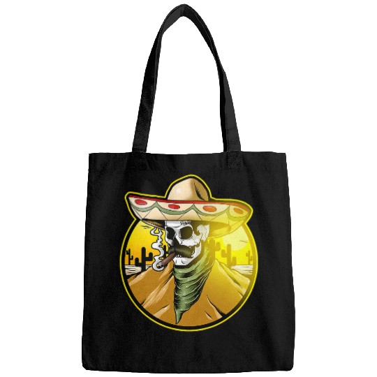 Skeletons Skulls Tequila Mexican Skull Skeletons Cinco de Mayo Chicano Chicana 661 Skull Bags