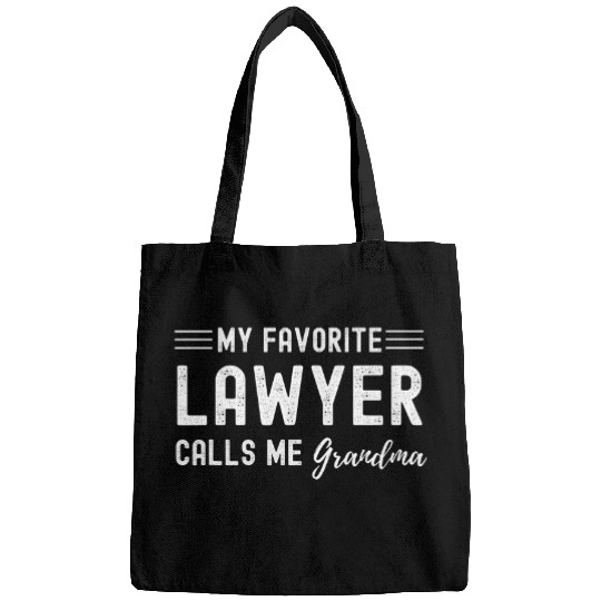 My Favorite Lawyer Call Me Grandma Attorney Solicitor Granny Bags