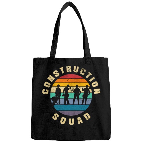 Construction Worker Construction Squad Contractor Builder Bags