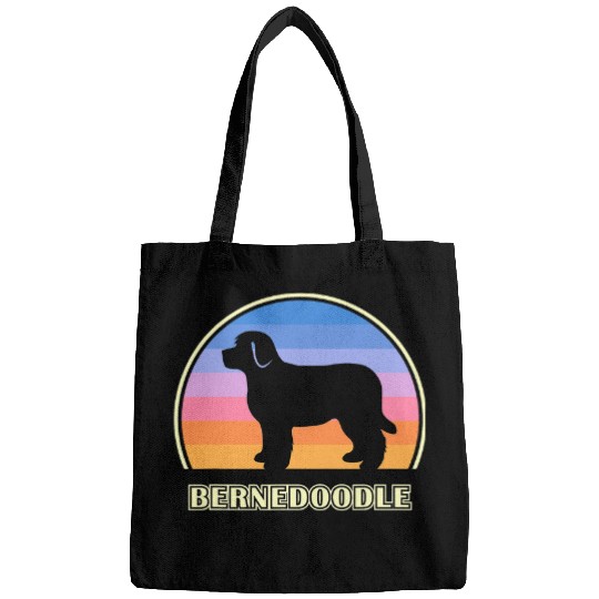 Bernedoodle vintages Sunset Dog Bags