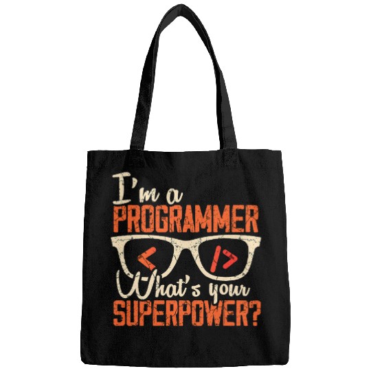 Programmer Coder Software Developer Engineer Funny Coding Bags